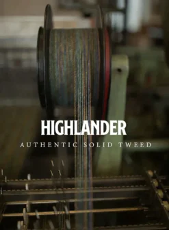 Highlander Heavy Blue Bedford Tweed GQ Overcoat -Studiosuits Shop highlanderheavytweed 01 122b9a3e 800a 465a a7bd 94896d78aeb3