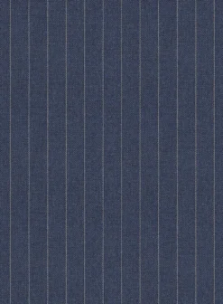 Ink Blue Pinstripe Jacket -Studiosuits Shop inkbluepinstripejacketlook 2