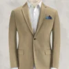 Italian Beige Cotton Stretch Jacket