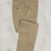Italian Beige Cotton Stretch Pants