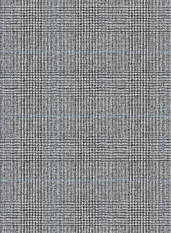 Italian Burta Gray Glen Flannel Suit -Studiosuits Shop italianburtagrayglenflannelsuitlook 6