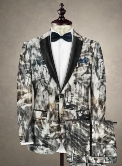 Italian Cotton Stretch Filippo Tuxedo Suit