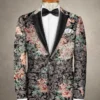 Italian Cotton Stretch Valeria Tuxedo Jacket