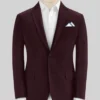 Italian Eggplant Cotton Stretch Jacket