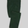 Italian Emerald Green Cotton Stretch Pants