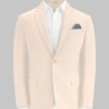 Italian Light Pink Cotton Stretch Jacket