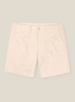 Italian Light Pink Cotton Stretch Shorts