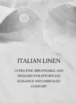 Italian Linen Eujeni Shirt -Studiosuits Shop italianlinegilbashirtlook 3 a45fd4c8 ce4b 4f18 80b7 49408dfcaf7f