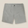 Italian Petrol Gray Cotton Stretch Shorts