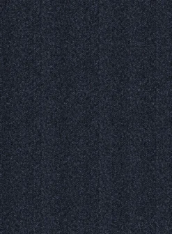 Italian Royal Blue Herringbone Flannel Jacket -Studiosuits Shop italianroyalblueherringboneflanneljacketlook 2