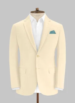 Italian Sandy Beach Cotton Stretch Jacket