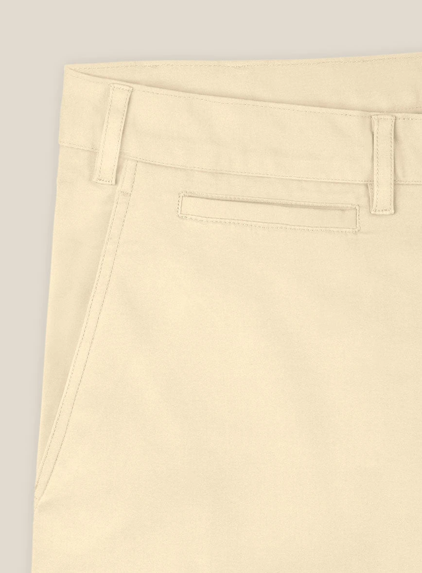 Italian Sandy Beach Cotton Stretch Shorts 4 Italian Sandy Beach Cotton Stretch Shorts - Image 4