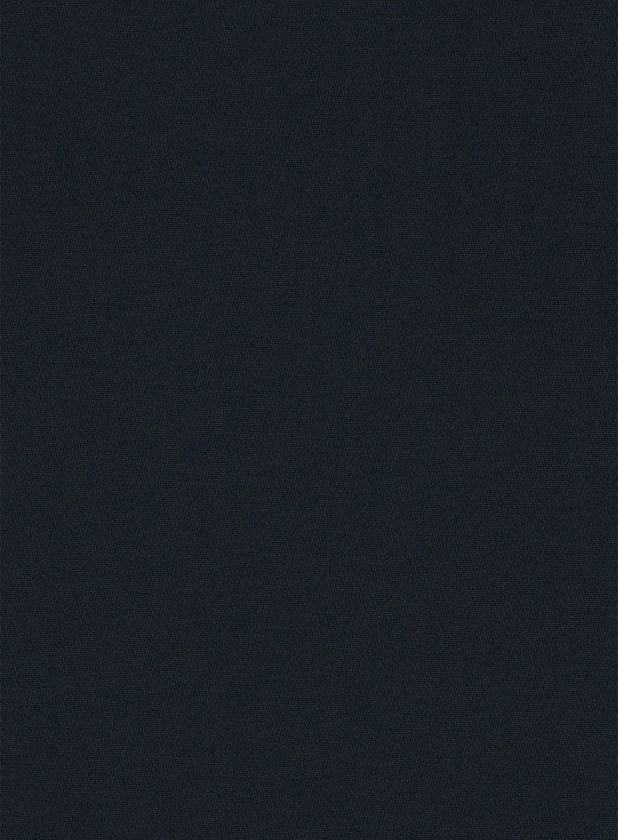 Italian Sapphire Blue Cotton Stretch Jacket 2 Italian Sapphire Blue Cotton Stretch Jacket - Image 2