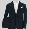 Italian Sapphire Blue Cotton Stretch Suit
