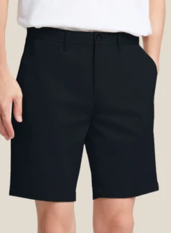 Italian Sapphire Blue Cotton Stretch Shorts 8 Italian Sapphire Blue Cotton Stretch Shorts -Studiosuits Shop italiansapphirebluecottonstretchshortslk 2