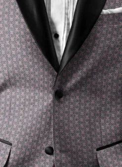Italian Silk Aurta Tuxedo Jacket -Studiosuits Shop italiansilkaurtatuxedojacketlook 2