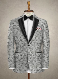 Italian Silk Scino Tuxedo Jacket