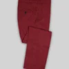 Italian Wine Cotton Pants