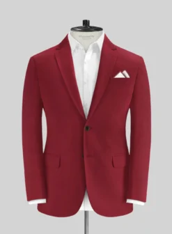Italian Wine Cotton Suit -Studiosuits Shop italianwinecottonsuitlk 2