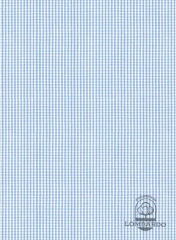 Italian Lombardo Mini Gingham Blue Checks Shirt -Studiosuits Shop italmbrdminiginghambluecheckshirtlk 2