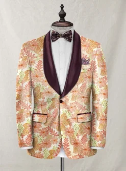 Italian Silk Lelia Tuxedo Jacket