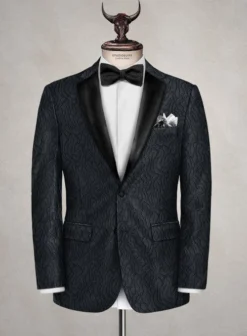 Italian Silk Neza Tuxedo Suit -Studiosuits Shop italsilknezatuxsuitlook 1