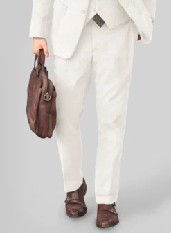 Ivory Corduroy Suit -Studiosuits Shop ivorycorduroysuitlk 5