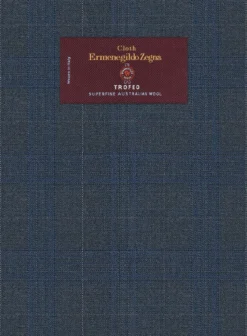 Lanificio Zegna Trofeo Malno Regal Blue Checks Wool Pants -Studiosuits Shop lanificiozegnatrofeomalnoregalbluecheckswoolpantlk 2