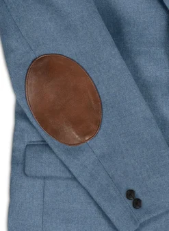 Leather Patch Jacket -Studiosuits Shop leather patch1jac 2