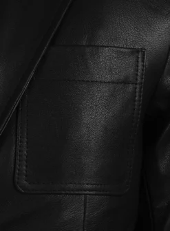 Leather Blazer - # 124 -Studiosuits Shop leatherjack 124 4