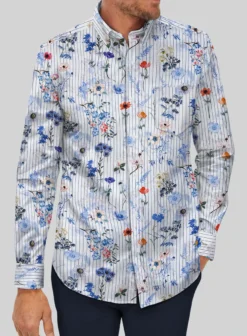 Leggiuno Cotton Tablo Shirt -Studiosuits Shop leggiunocottontabloshirtlook 1