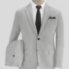Light Gray Stretch Chino Suit
