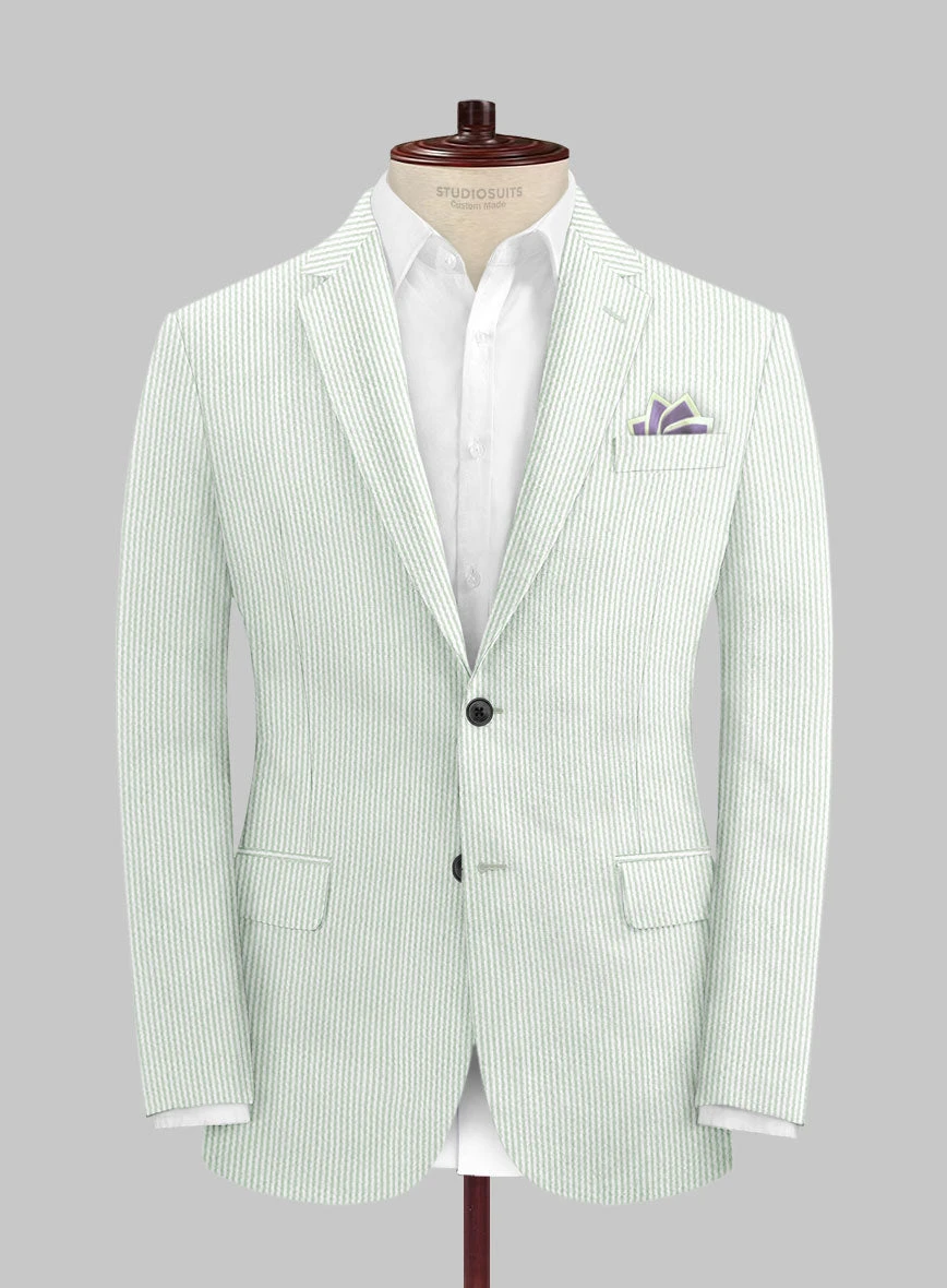 Light Green Seersucker Suit 5 Light Green Seersucker Suit - Image 5