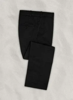 Loro Piana Black Cotton Pants