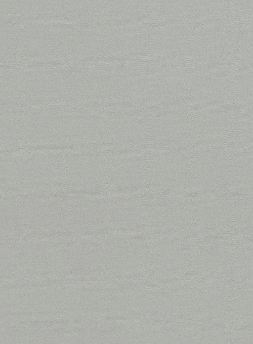 Washed Light Gray Feather Cotton Canvas Stretch Chino Pants 3 Washed Light Gray Feather Cotton Canvas Stretch Chino Pants - Image 3