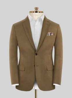 Marco Stretch Otter Brown Wool Suit -Studiosuits Shop marcostretchotterbrownwoolsuitlk 2