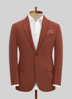 Melange Titan Rust Tweed Jacket