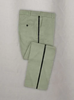 Napolean Cadet Green Wool Tuxedo Suit -Studiosuits Shop napcadetgrenwltuxsuitlok 2