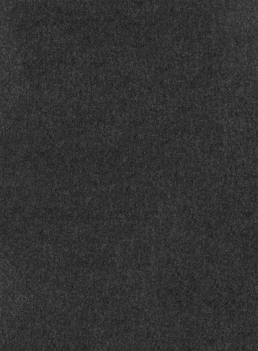 Naples Charcoal Tweed Pea Coat 3 Naples Charcoal Tweed Pea Coat - Image 3