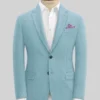 Naples Light Blue Tweed Jacket