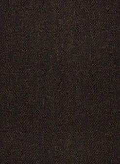 Naples Wide Herringbone Dark Brown Tweed Pea Coat -Studiosuits Shop napleswideherringbonebrowntweedpeacoatlk 2