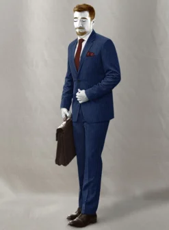 Napolean Etizi Wool Suit