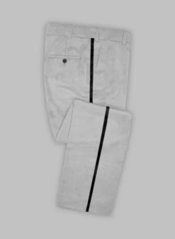 Napolean Ice Gray Wool Tuxedo Suit -Studiosuits Shop napoicegraywooltuxsuitlk 2