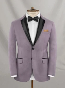 Napolean Lavander Wool Tuxedo Jacket