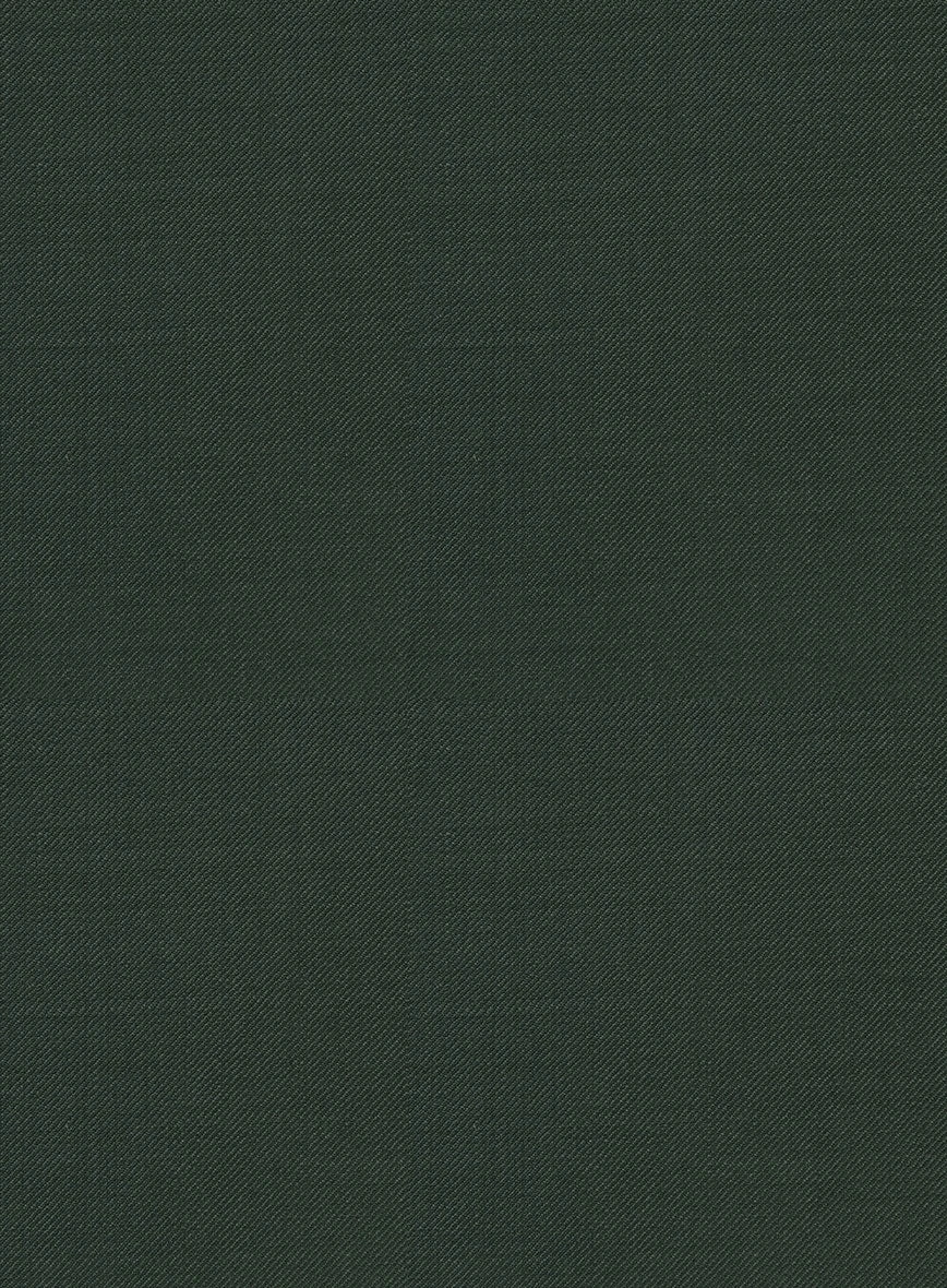 Napolean Hunter Green Wool Tuxedo Suit 4 Napolean Hunter Green Wool Tuxedo Suit - Image 4