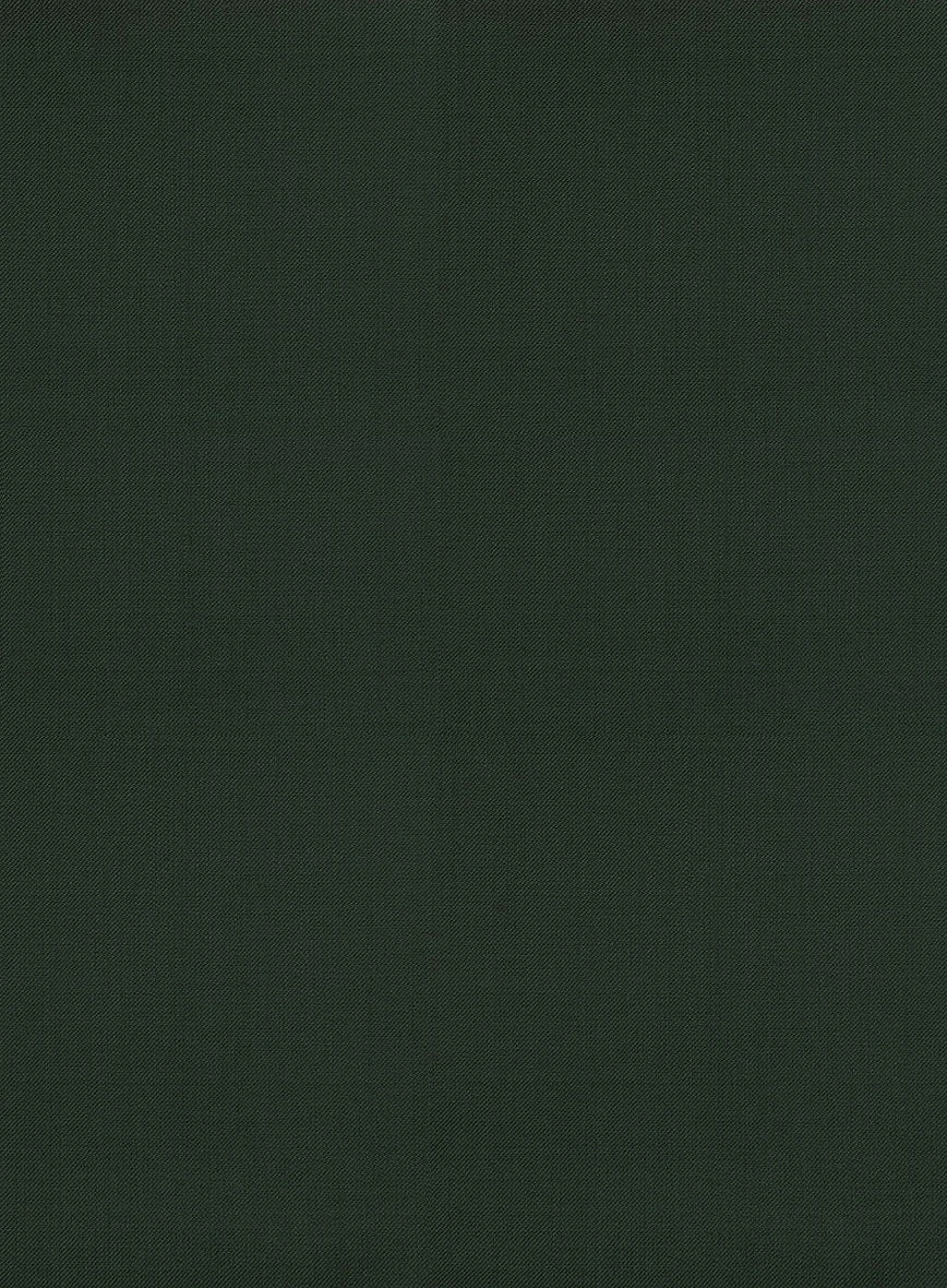 Napolean Dark Green Wool Tuxedo Suit 4 Napolean Dark Green Wool Tuxedo Suit - Image 4