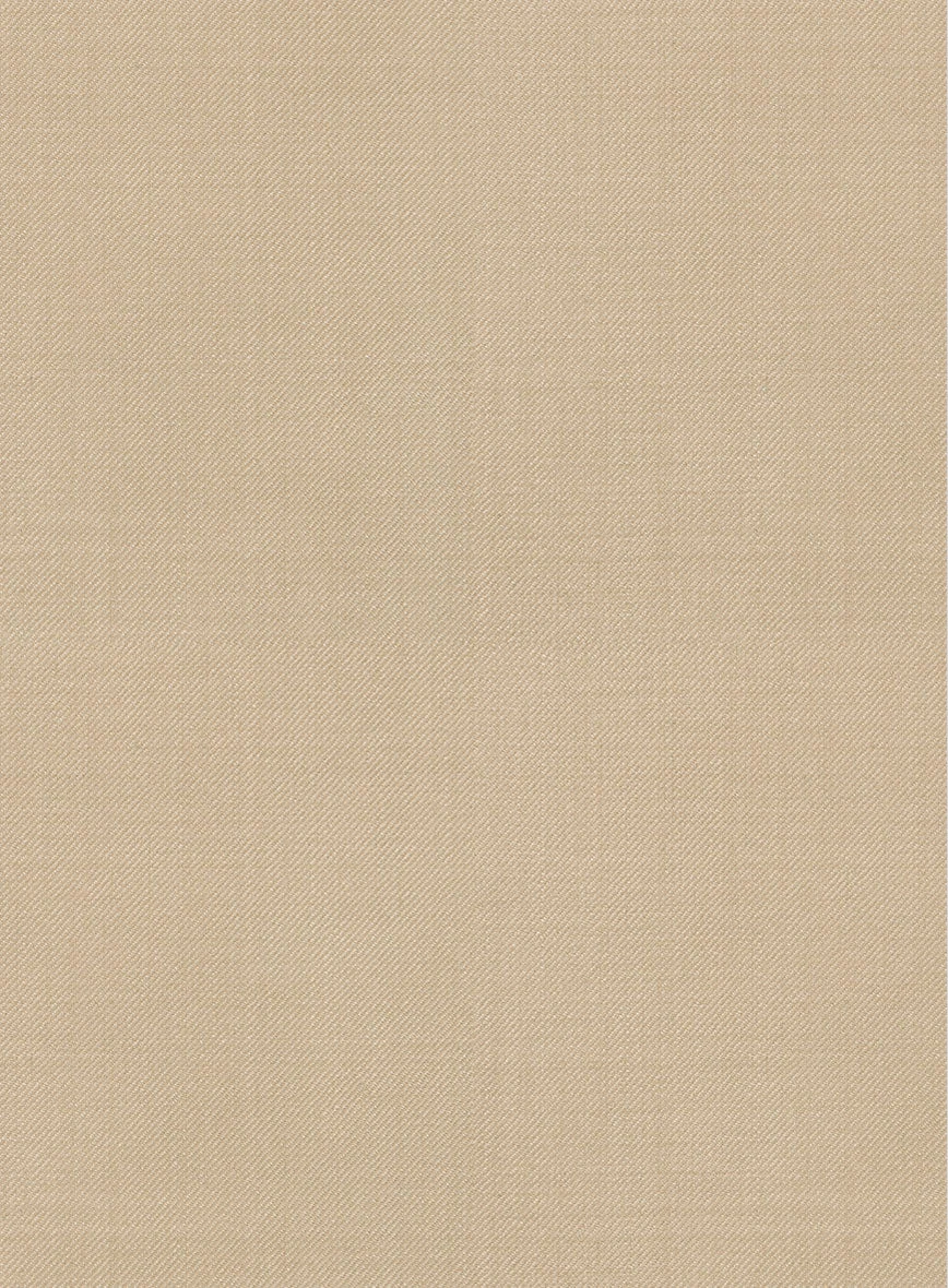 Napolean Khaki Wool Tuxedo Suit 2 Napolean Khaki Wool Tuxedo Suit - Image 2