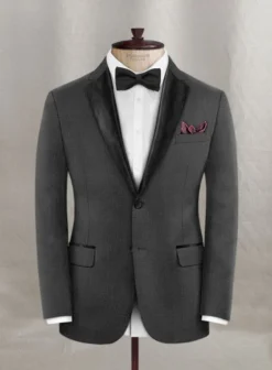 Napolean Mini Houndstooth Gray Wool Tuxedo Suit -Studiosuits Shop napoleanminihndsthgrywltuxsuitlk 1 e0192e9b 6d68 4c7c aa64 cf7b792938ba