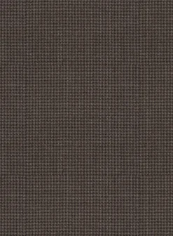 Napolean Mini Houndstooth Brown Wool Pants -Studiosuits Shop napoleanminihoundstoothbrownwoolpantlk 2