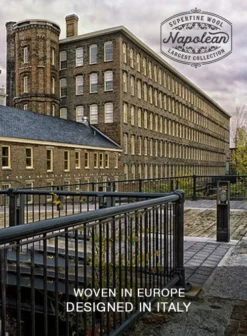 Napolean Taj Blue Wool Tuxedo Suit -Studiosuits Shop napoleantajbluewooltuxedosuitlook 6